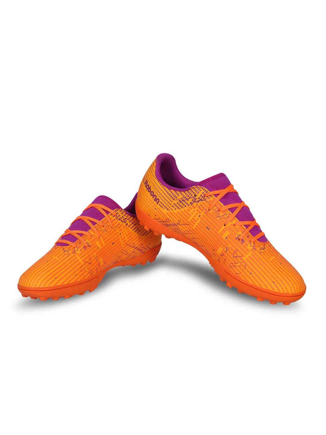 Rabona 2.0 Turf Football Shoes For Men Neon Citrus/Festival Fuchsia