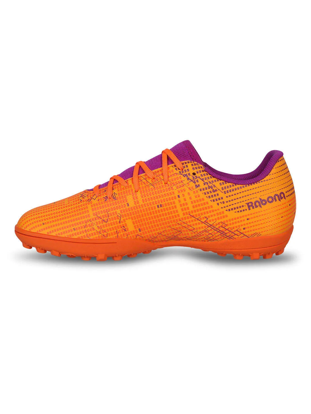 Rabona 2.0 Turf Football Shoes For Men Neon Citrus/Festival Fuchsia