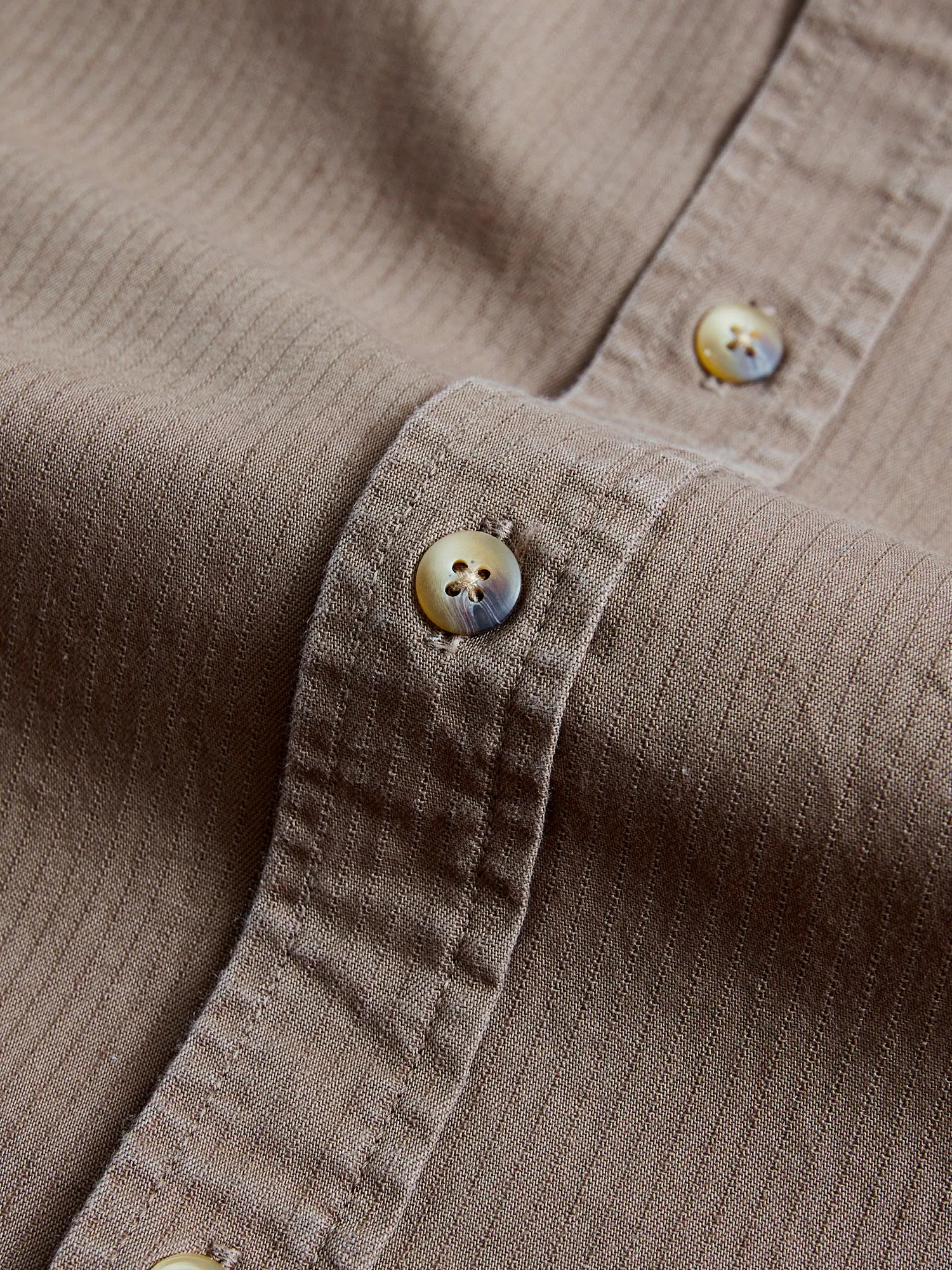 Raeburn Button Down Shirt in Putty
