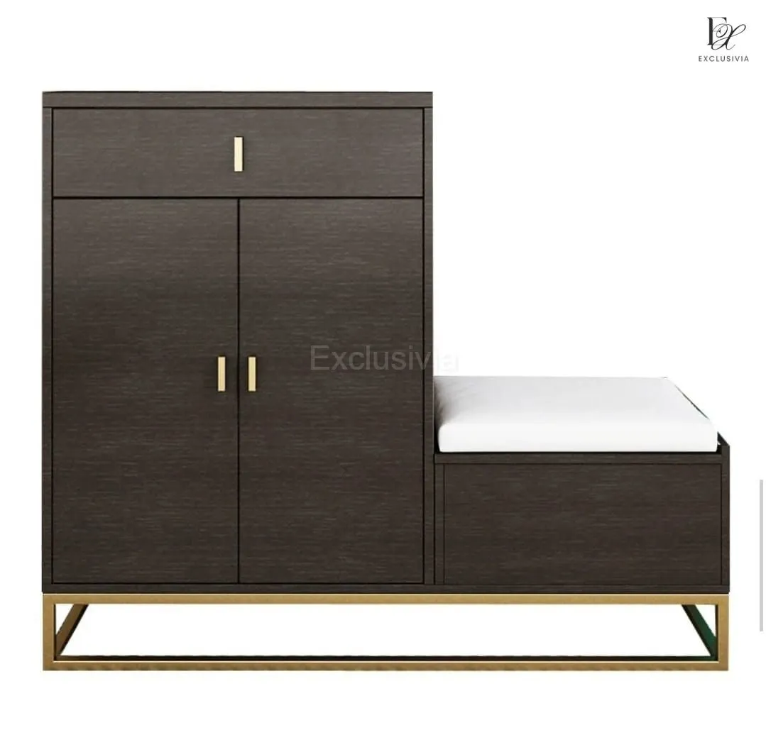 RANI Shoe Cabinet Stool Bench