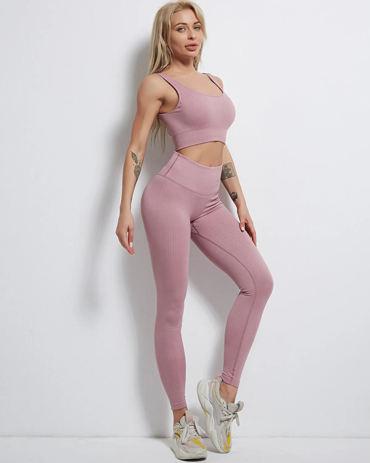 Rozy Ribbed Seamless Bra