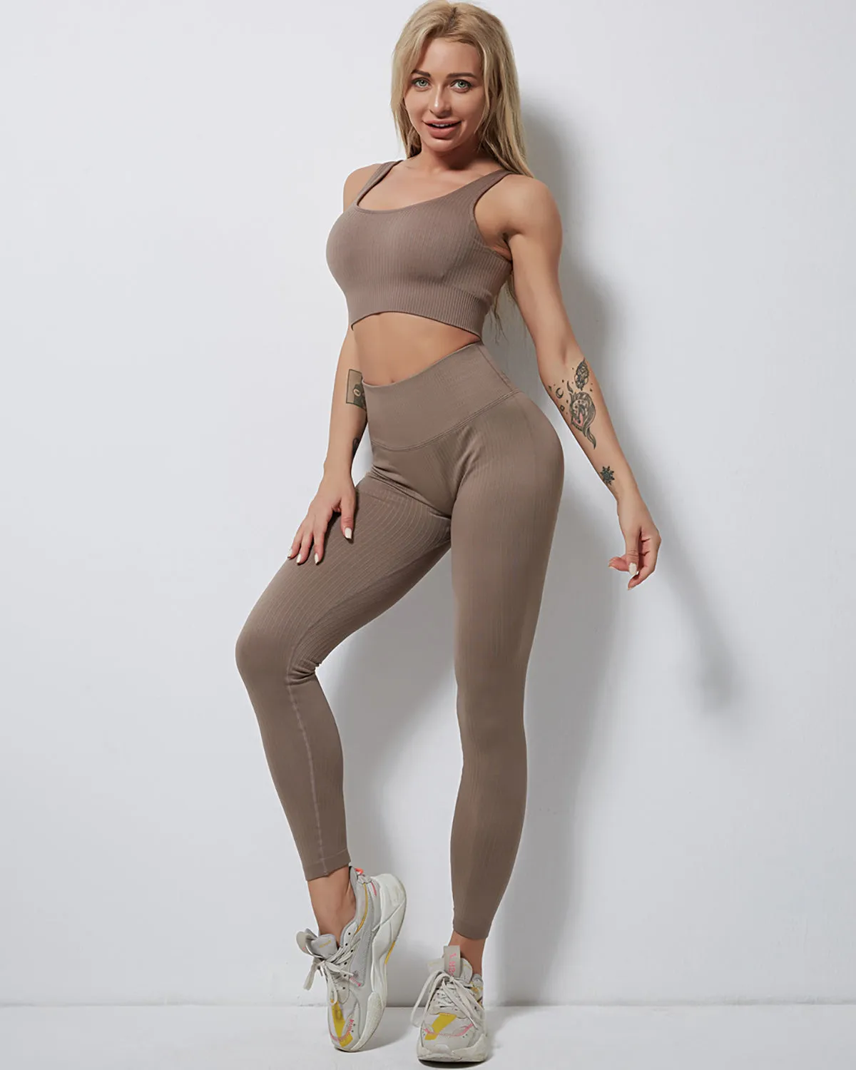 Rozy Ribbed Seamless Bra