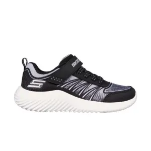 Skechers Lifestyle Sports Lifestyle Shoes For Kids, Black & Silver