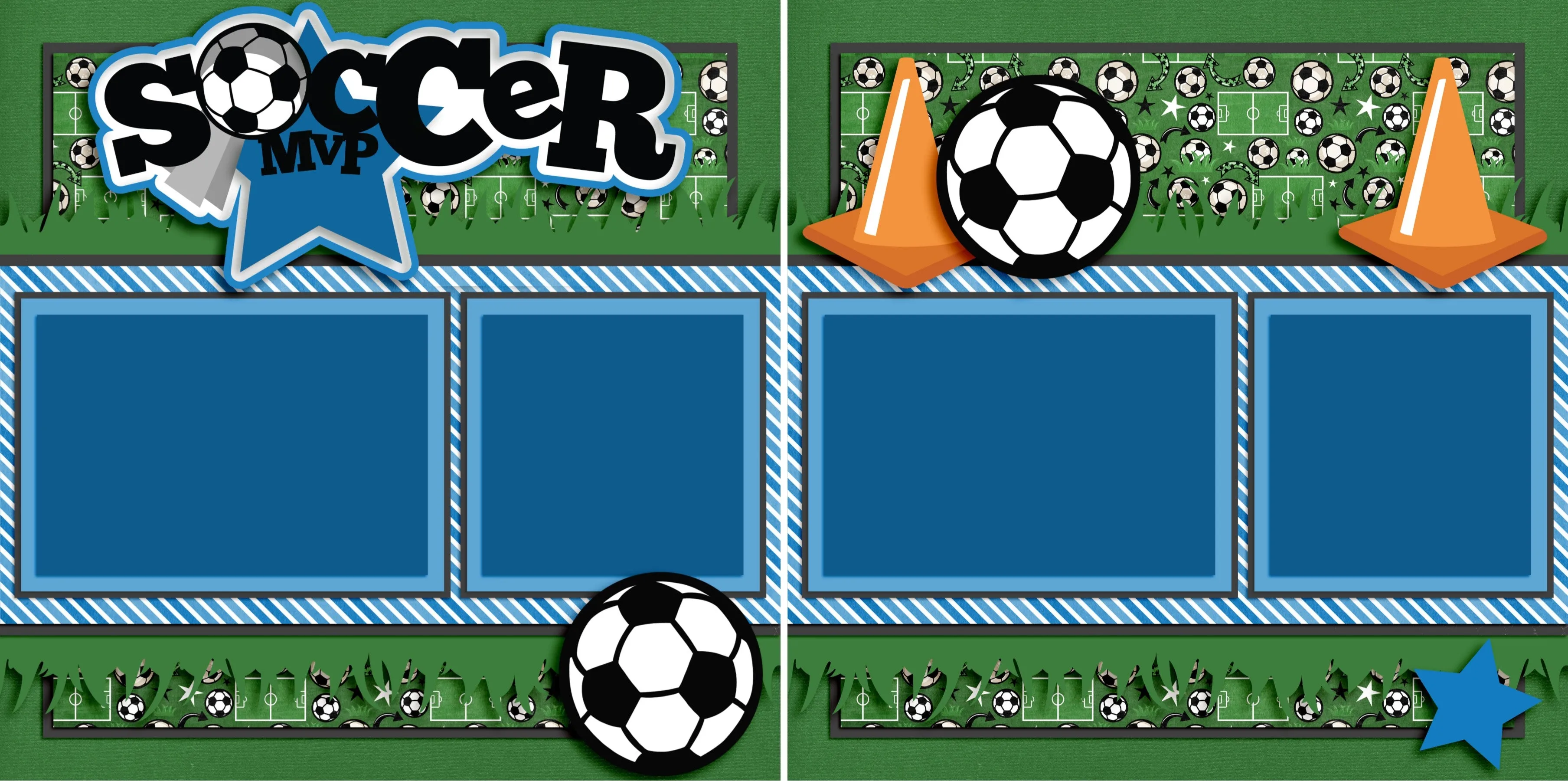 Soccer MVP Blue - 3320
