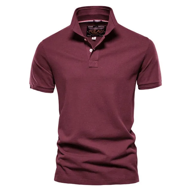 Solid Color Classic Polo Shirt
