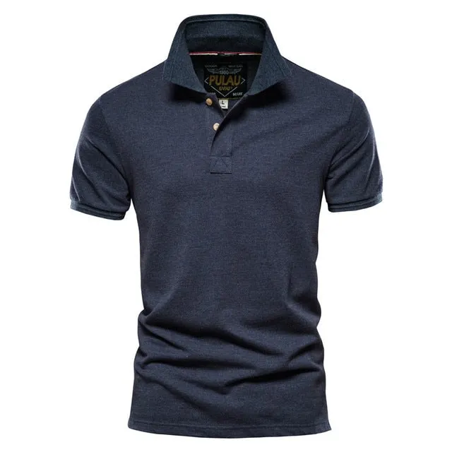 Solid Color Classic Polo Shirt