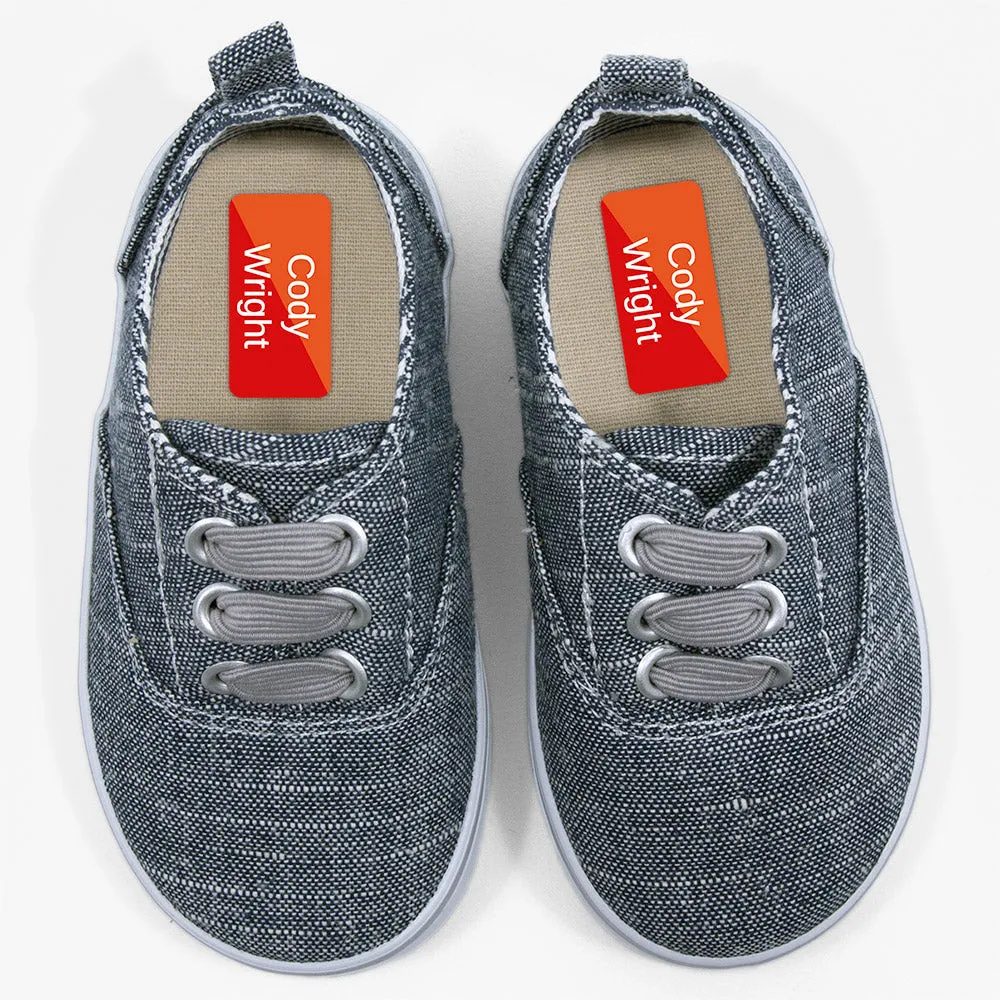 Split Shoe Labels