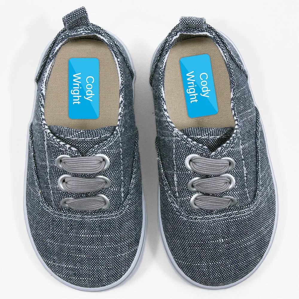 Split Shoe Labels