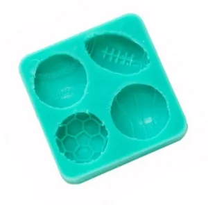 Sports Balls Silicone Fondant Mould