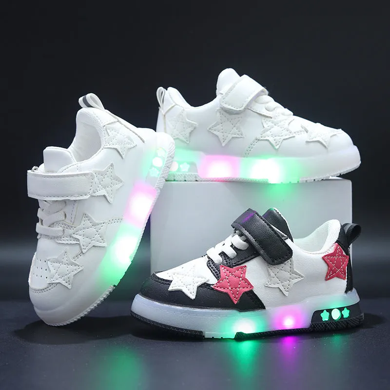 Star Kids Shoes with Lights