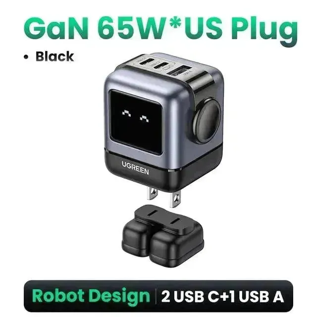 UGREEN 65W Mini Robot GAN Charger