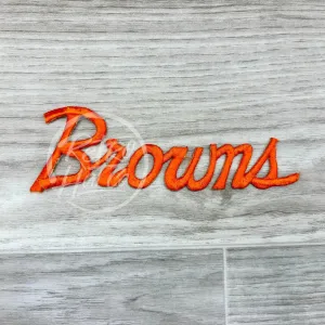 Vintage 90s Cleveland Browns Script