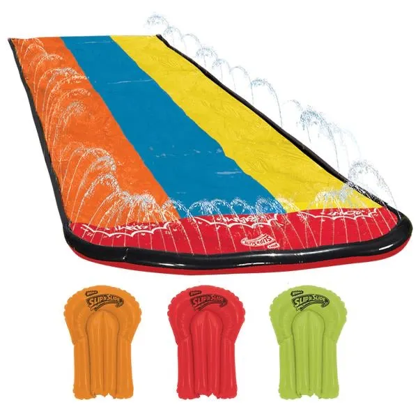 Wham-O Slip N Slide Triple Racer With Boogie