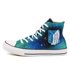 Wings of Freedom Cosplay Canvas Shoes