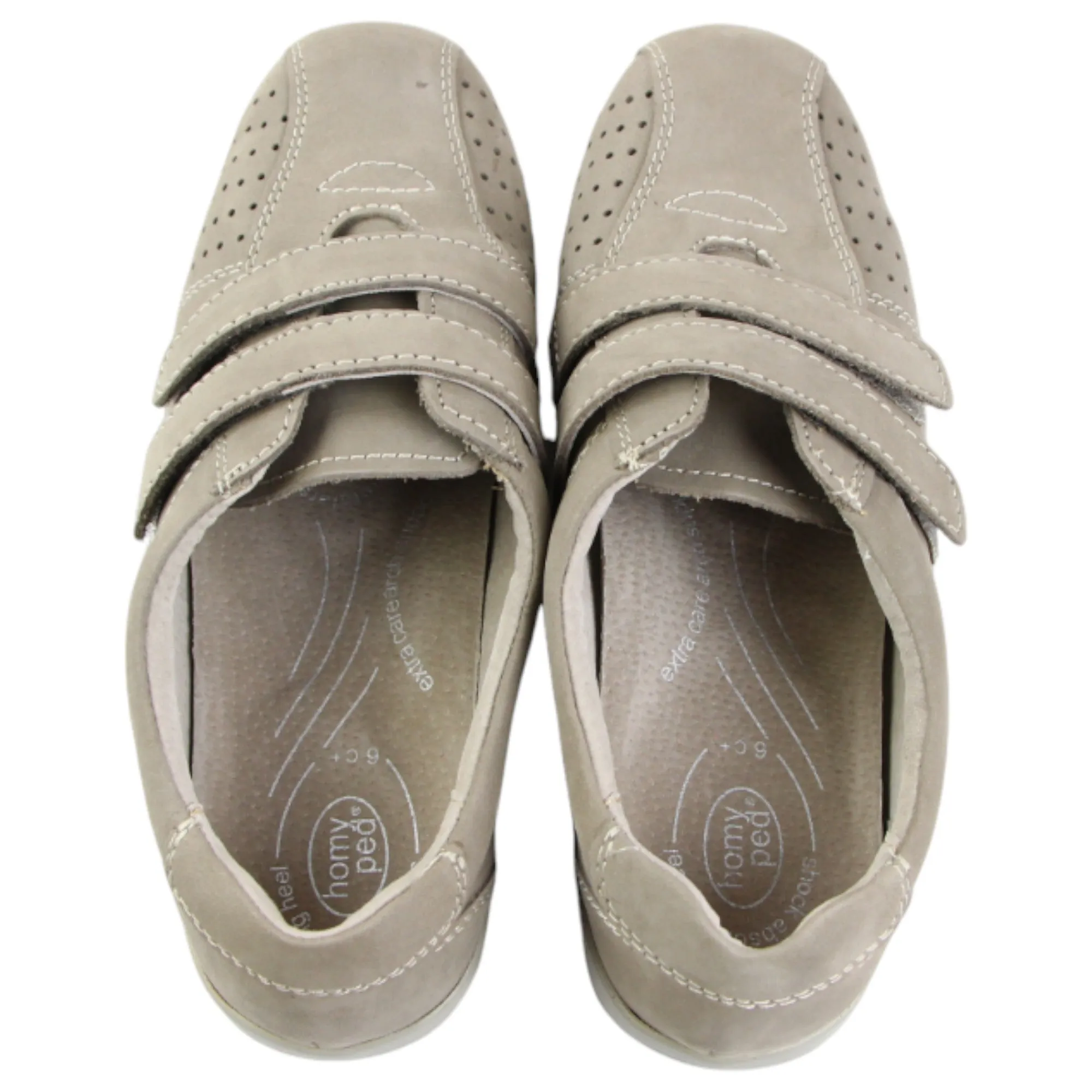 Womens Homyped Evadene Stucco Flats Slip On Shoes